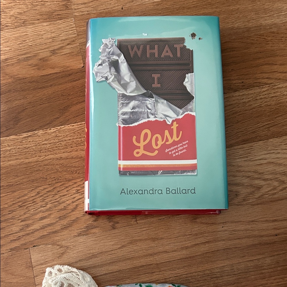 What I Lost Hardcover Book - Teal Cover